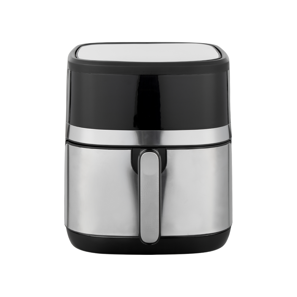 Elegant White Steel Color Screen Air Fryer