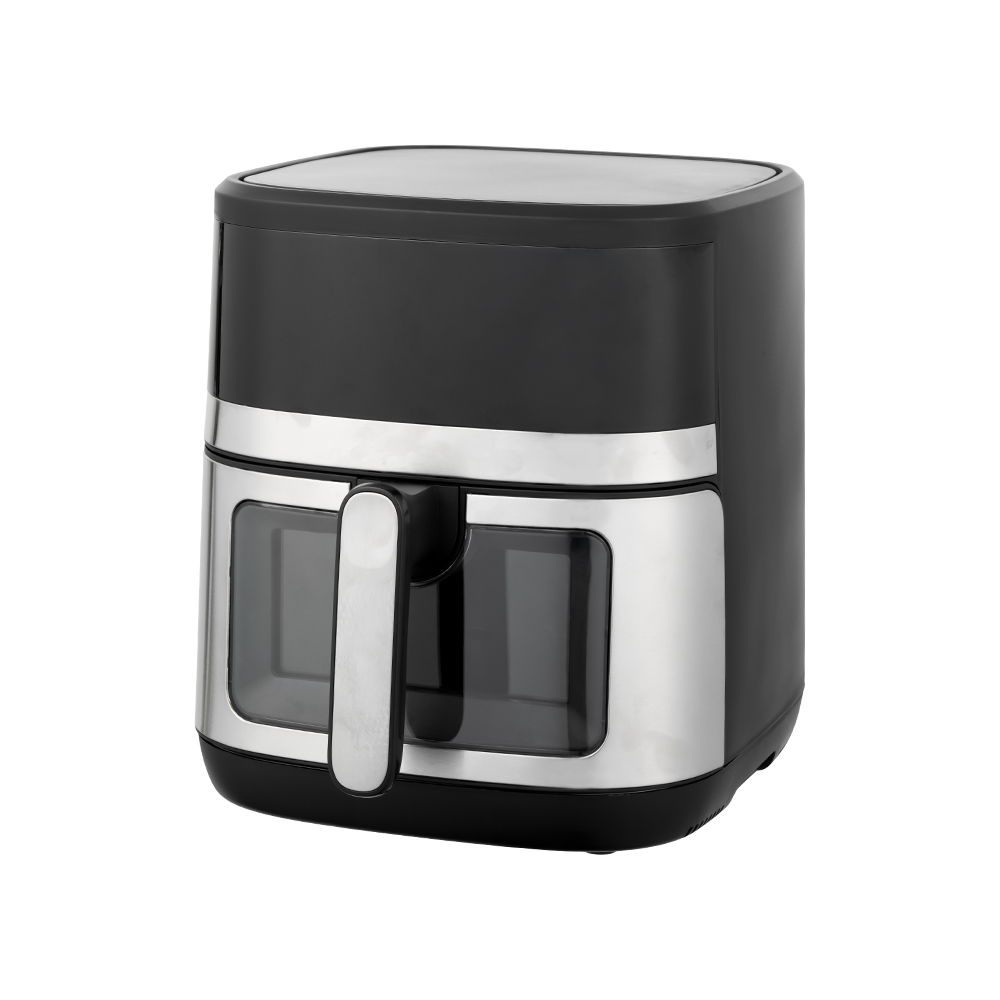 Black And Silver Mixed Color Air Fryer