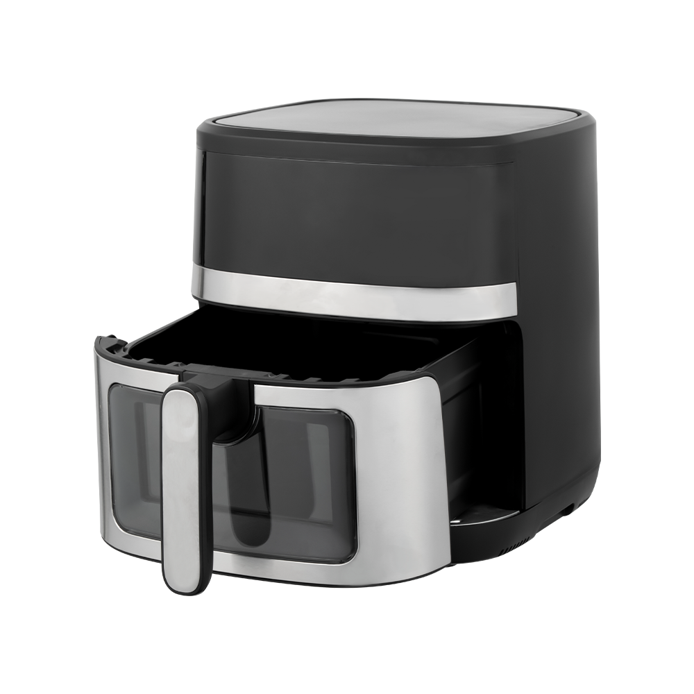 Black And Silver Mixed Color Air Fryer