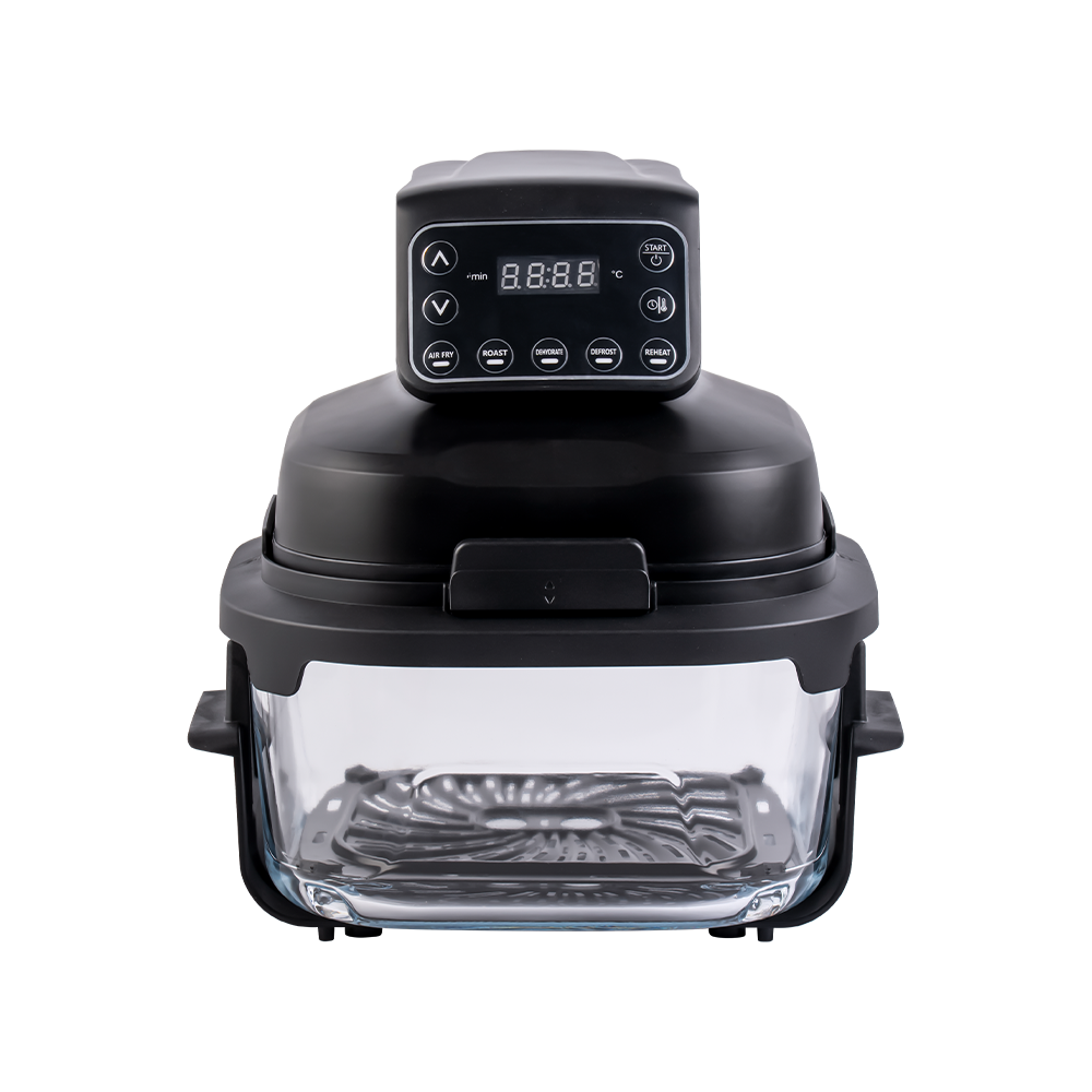 Minimalist Push-Button Air Fryer