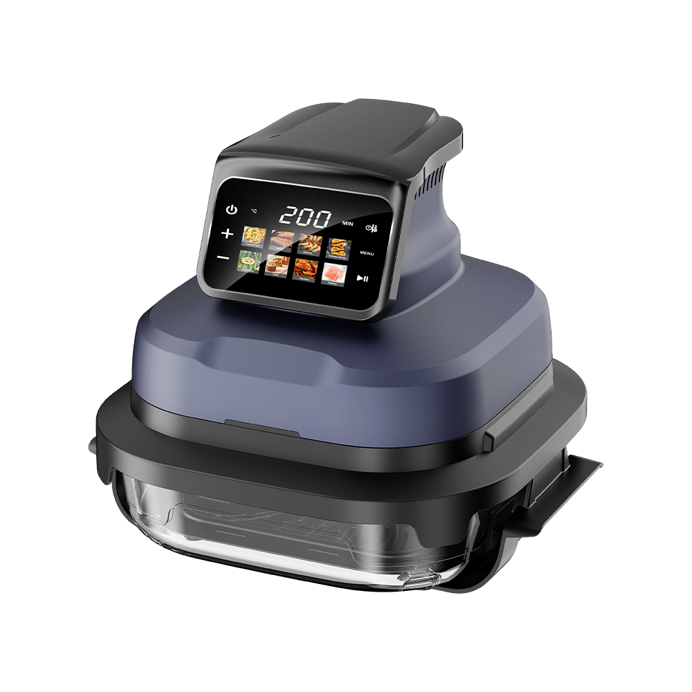 All-in-One Air Fryer with Three Cooking Pots