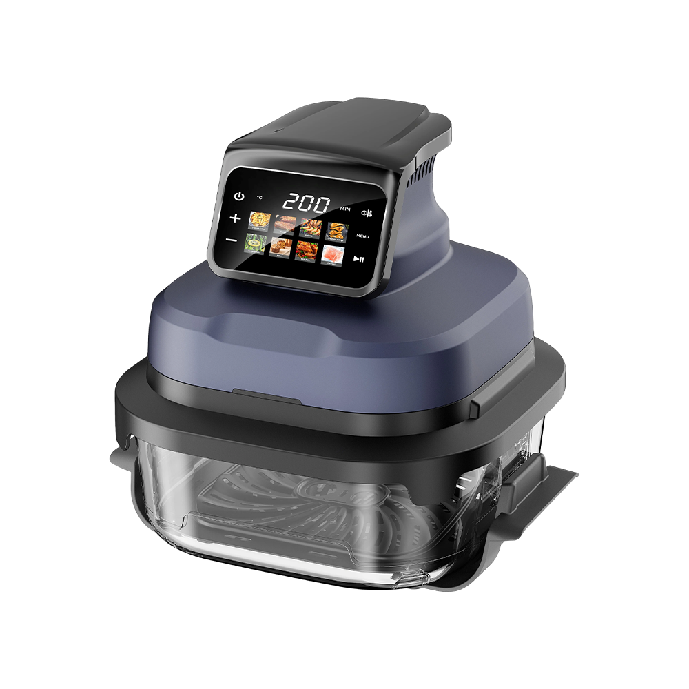All-in-One Air Fryer with Three Cooking Pots