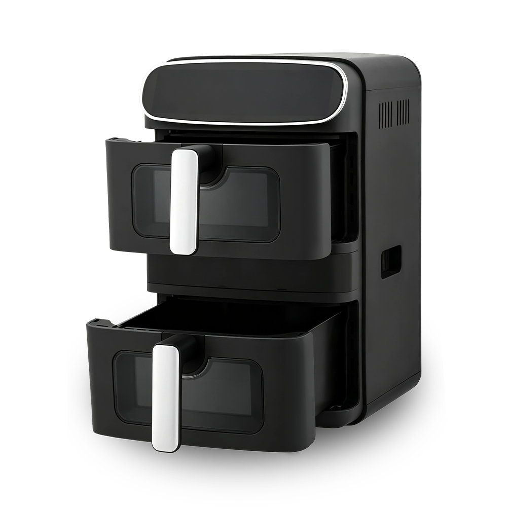 Double Stacks Visible Air Fryer With BLDC Motor