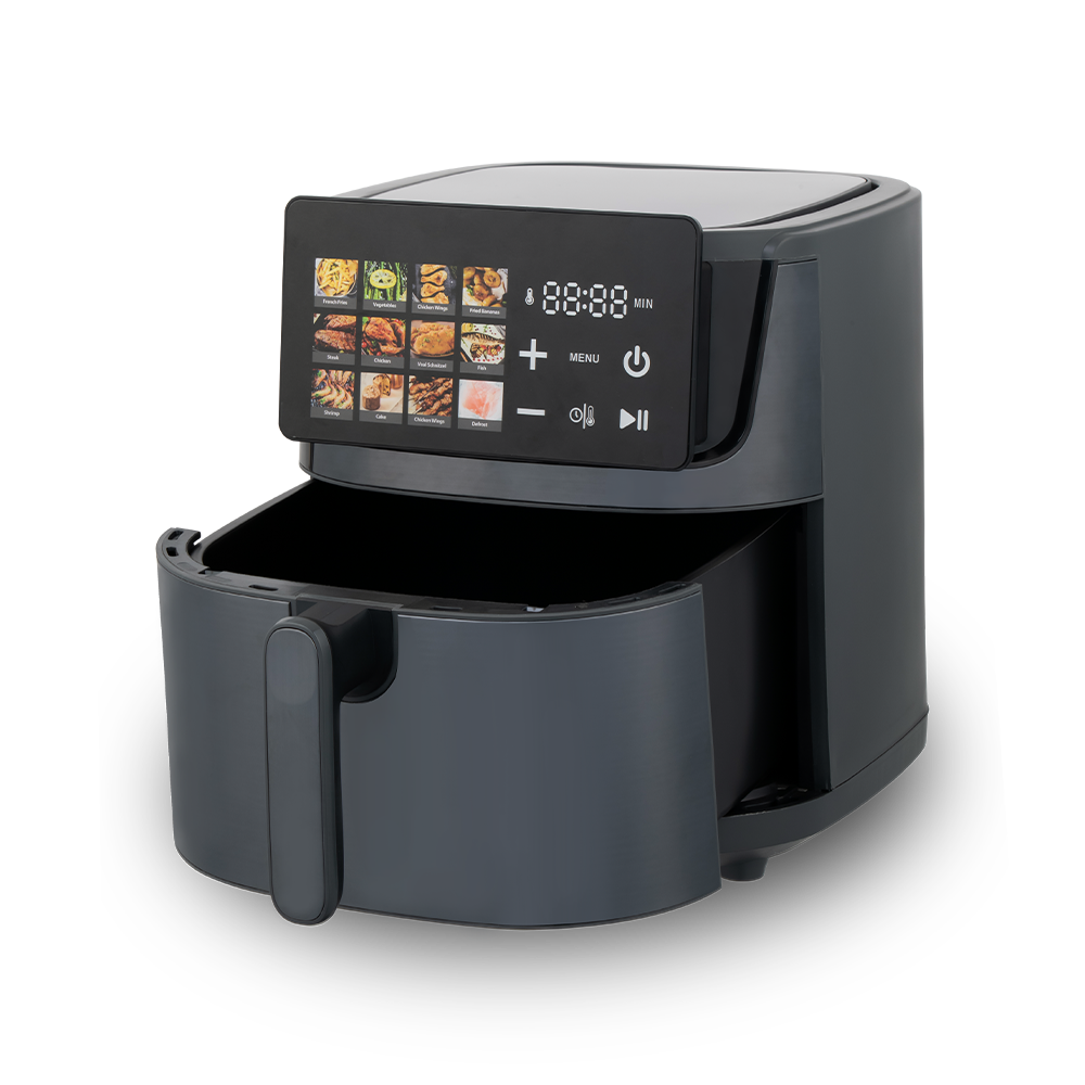 16-Color Display Enclosed Air Fryer