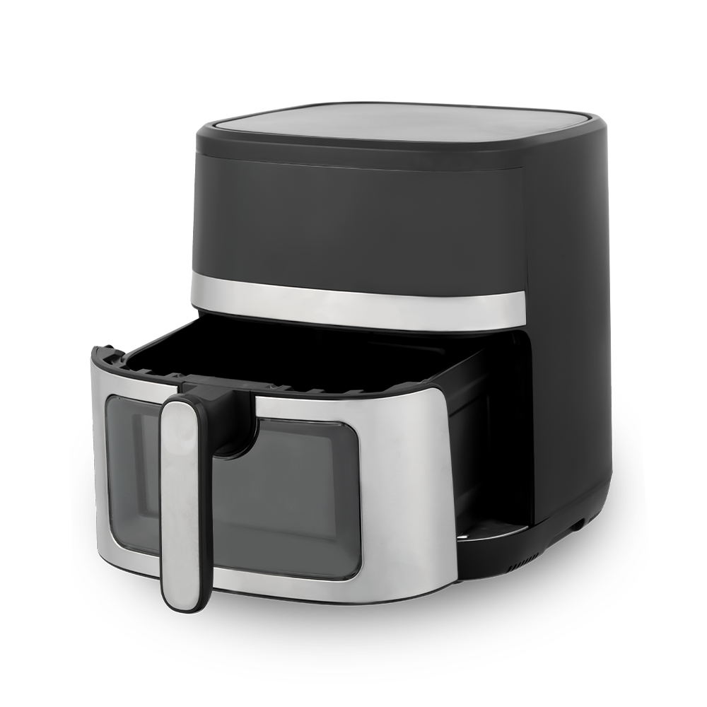 Black And Silver Mixed Color Air Fryer
