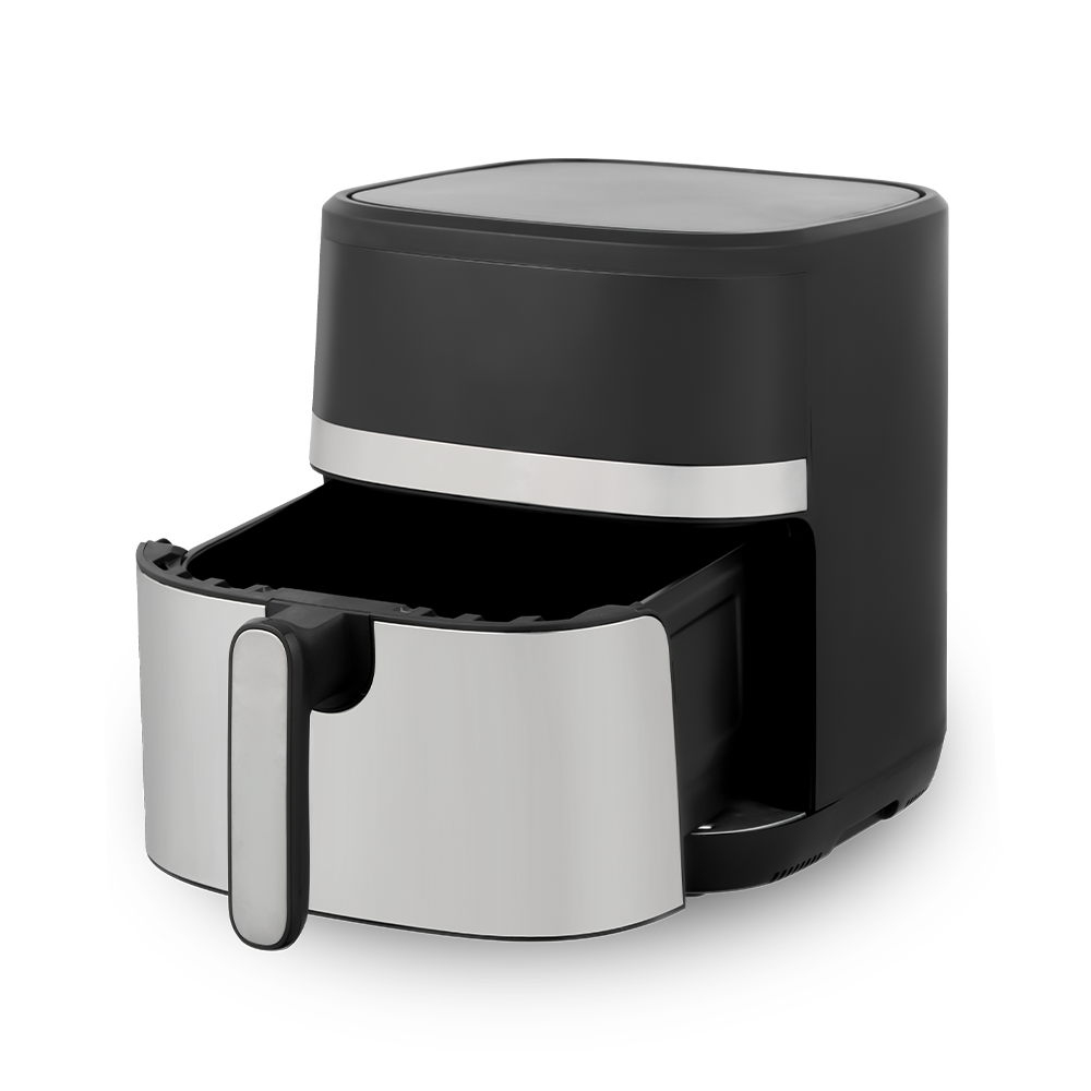 Stylish Touchscreen Air Fryer with Large Color Icons