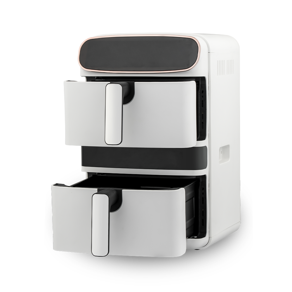 Stacked Air Fryer with High-Speed BLDC Motor and 12L Capacity