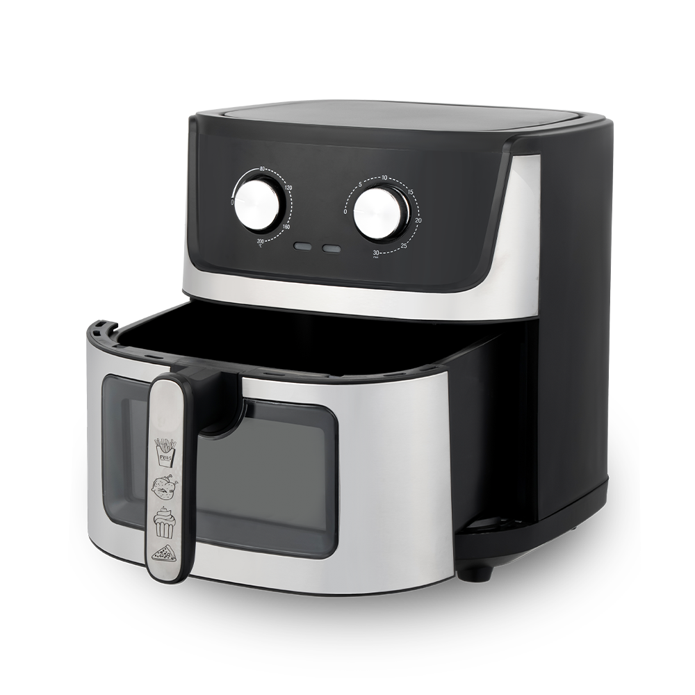 Rotary-Control 9L Air Fryer with Large Viewing Window