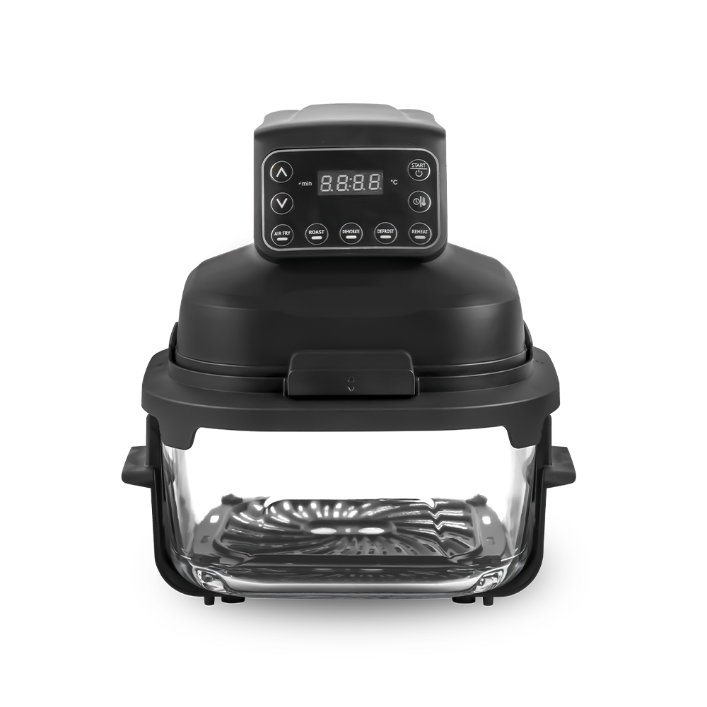 Minimalist Push-Button Air Fryer