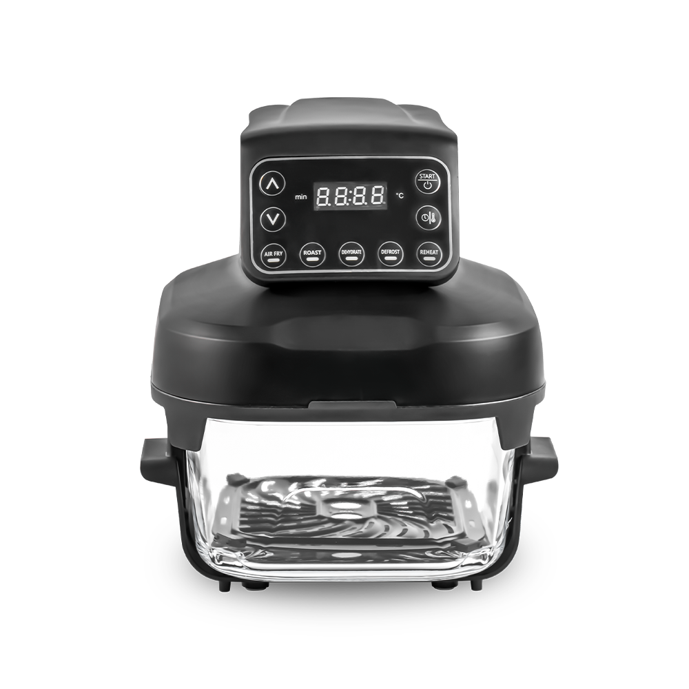 Minimalist Push-Button Air Fryer
