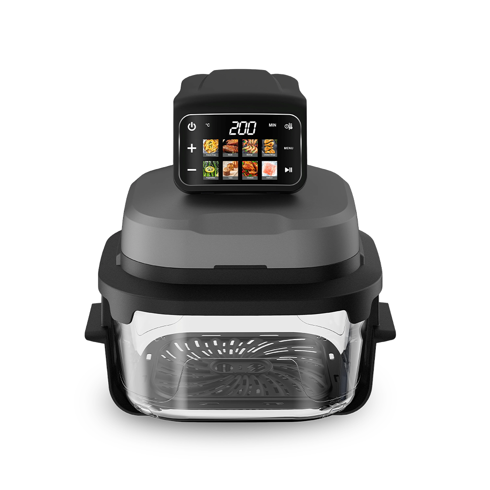 All-in-One Air Fryer with Three Cooking Pots