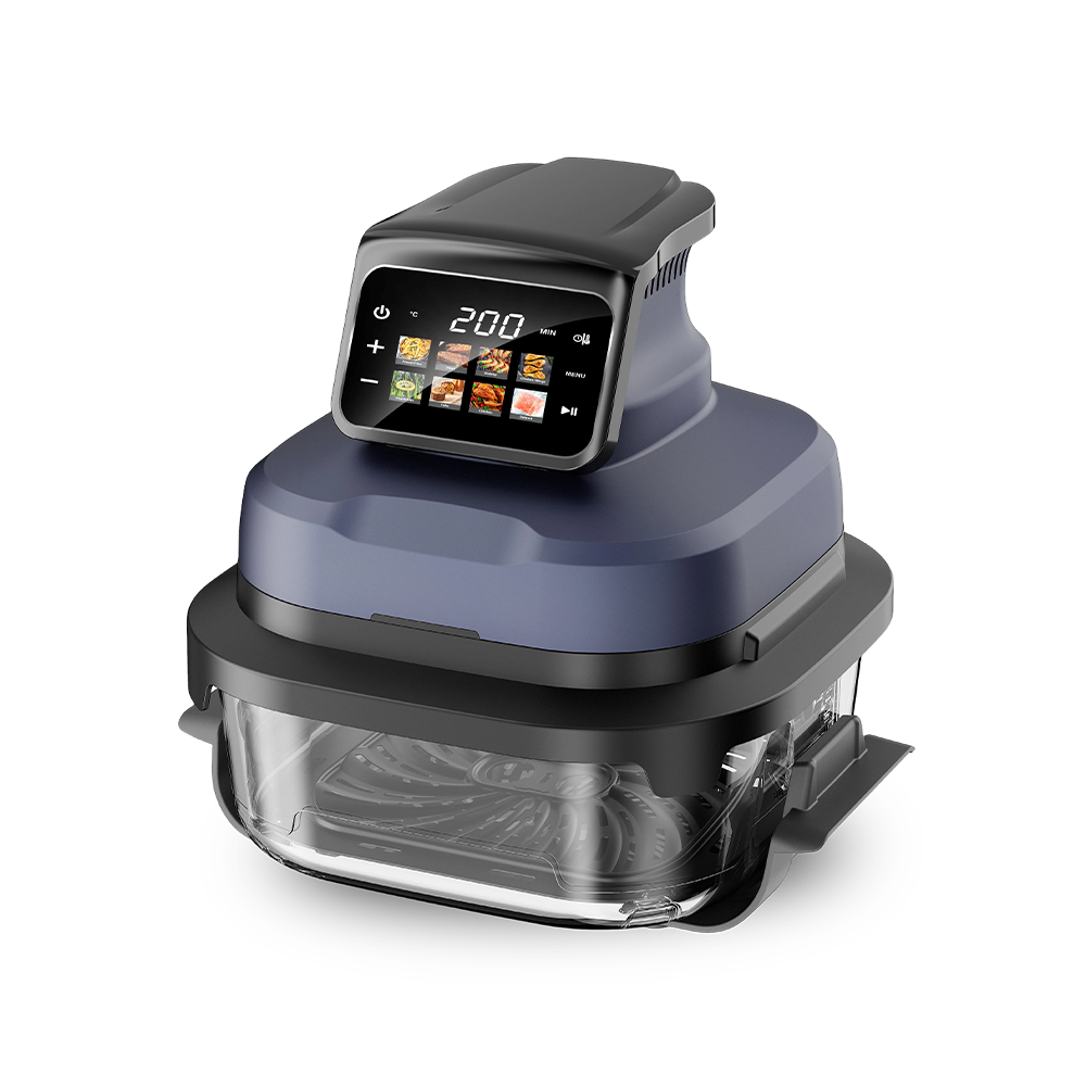 All-in-One Air Fryer with Three Cooking Pots
